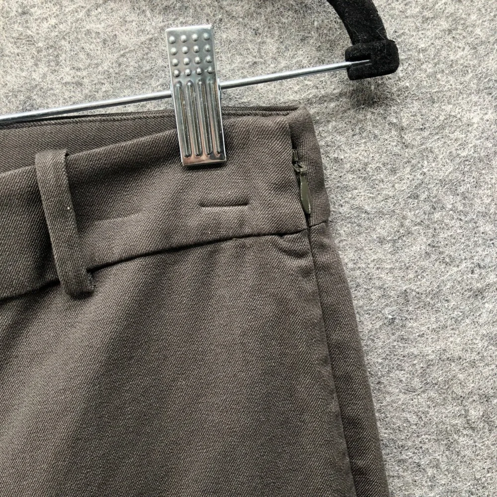 J.Crew Winnie Pant Womens‎ 8 Brown Skinny Fit Stretch Trouser Mid Rise Side Zip
